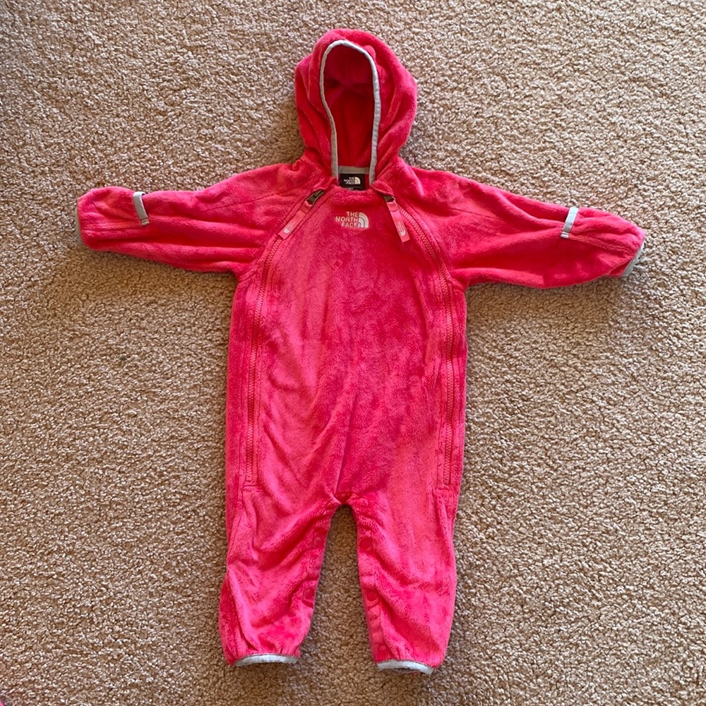 North Face fleece bunting